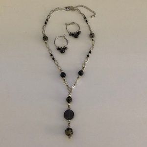 Lia Sophia Necklace & Earring Set